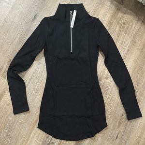 NWT AmelieBoutik womens XS quarter zip pullover with pockets